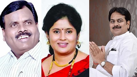 Vasudev Kale-Kanchan Kul- Harshvardhan Patil