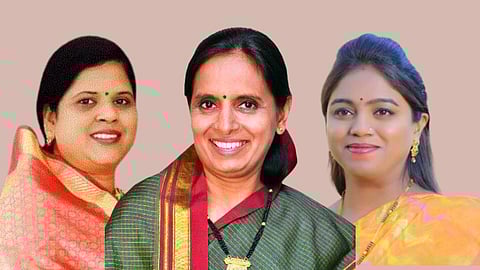 Sunanda Darekar, Sujata Pawar, Monica Hargude