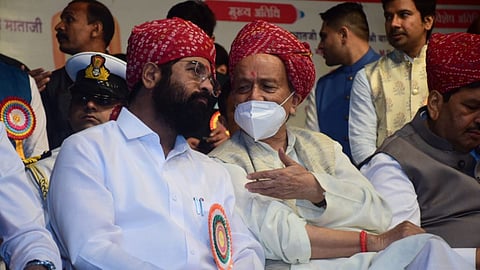 Eknath Shinde, Bhagat Singh Koshyari