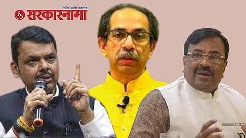 Devendra Fadanvis, Uddhav Thackeray and Sudhir Mungantiwar