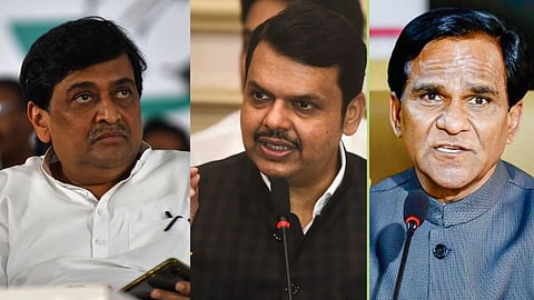 Ashok Chavan-Devendra Fadnavis-Raosaheb Danve