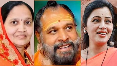 Lata Sonawane-Jaysiddheshwar Mahaswami-Navneet Rana
