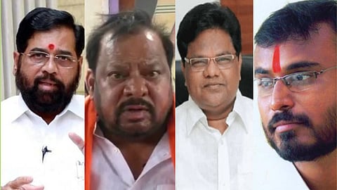 Eknath shinde-shahaji patil-Tanaji sawant-Laxmikant Thonge Patil