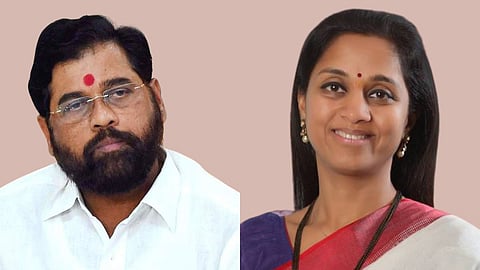 Eknath shinde, Supriya Sule
