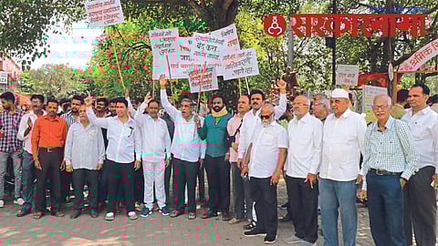 Congress Agitation In Nashik