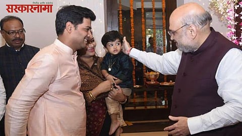 Shrikant Shinde, Amit Shah, Rudransh Shinde Latest News