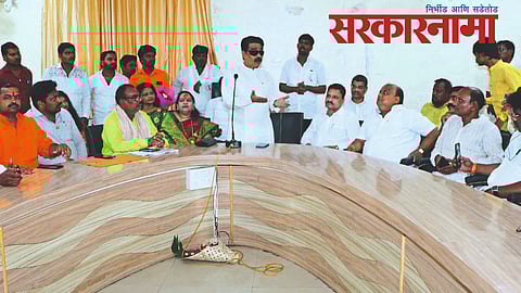 Solapur Shivsena Meeting