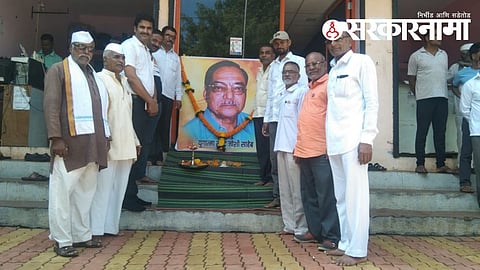 Sharad Joshi jayant at Niphad