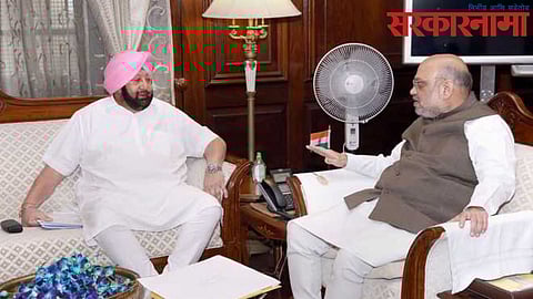 Amarinder Singh-Amit Shah