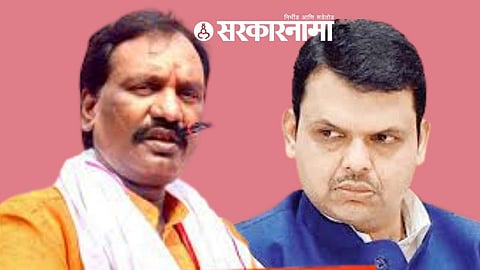 Ambadas Danve and Devendra Fadanis