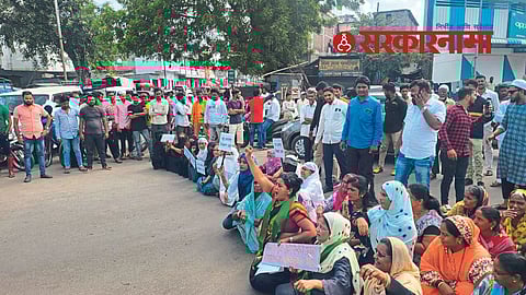 AIMIM agitation at Dhule