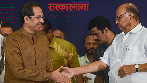 Uddhav Thackeray-Sharad Pawar