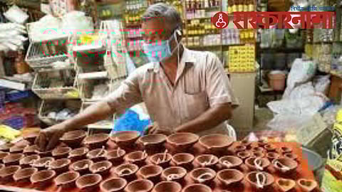 Shopkeeper In market