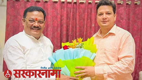 Mla Sanjay Shirsat-Collector Pandey News, Aurangabad