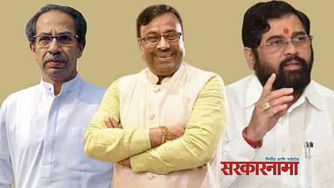 Uddhav Thackeray, Sudhir Mungantiwar and Eknath Shinde