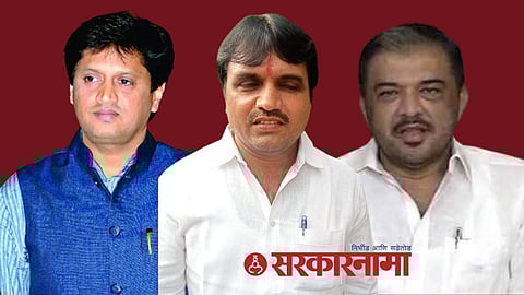 Rajendra Mulak, Nana Kambhale and Sunil Kedar