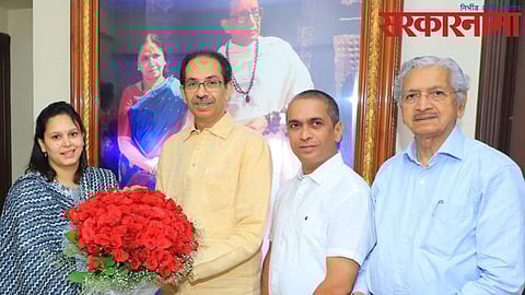 Snehal Jagtap -Uddhav Thackeray