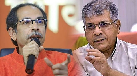 Uddhav Thackerey & Prakash Ambedkar