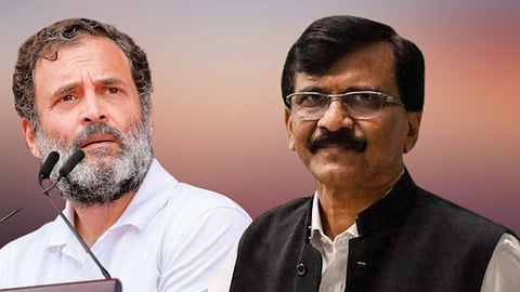 Rahul Gandhi, Sanjay Raut