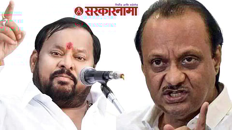 Shahajibapu Patil, Ajit Pawar