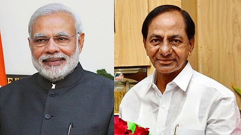 K Chandrasekhar Rao, Narendra Modi