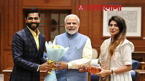 Narendra Modi, Ravindra Jadeja
