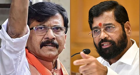 Sanjay Raut, Eknath Shinde