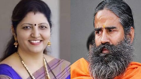 Rupali Chakankar, Baba Ramdev