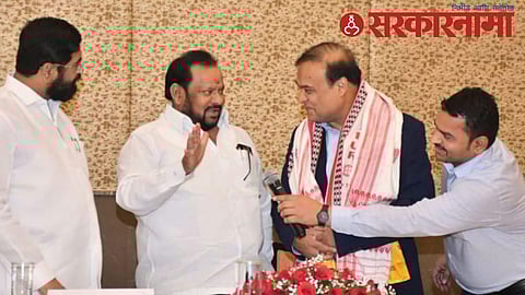 Eknath Shinde-Shahajibapu Patil-Hemant Biswa Sharma