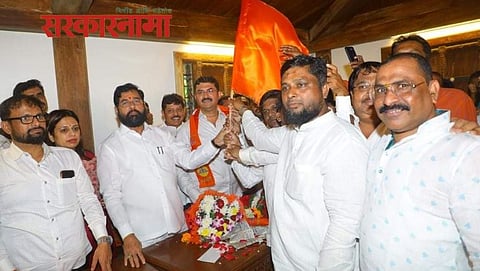 CM Eknath Shinde, Irfan Sayyad, Pimpri-Chinchwad Shivsena Latest News