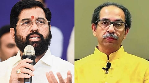 EKnath Shinde Uddhav Thackeray