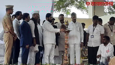 IN karad CM Eknath Shinde