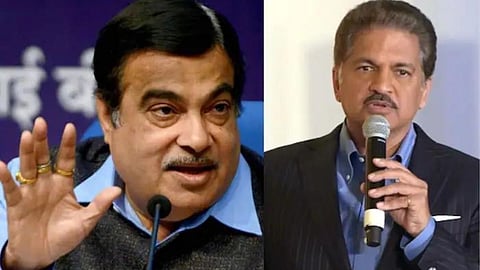 Nitin Gadkari, Anand Mahindra