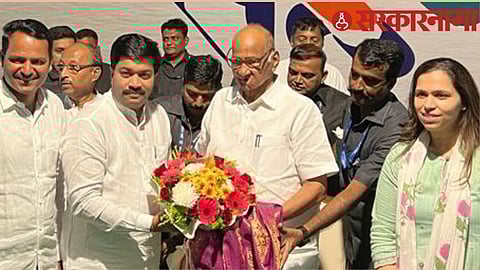 Sharad Pawar-Pradip Walse-Purva Walse Patil