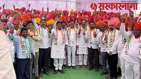 Dattatray Bharne &Sarpanch