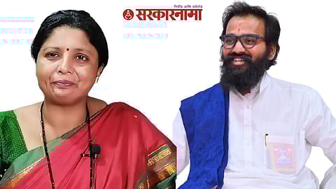 Sushma Andhare, AkshayMaharaj Bhosale