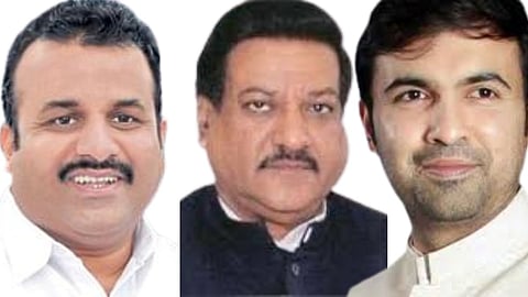 Balasaheb Patil, Prithviraj chavan, Atul Bhosale