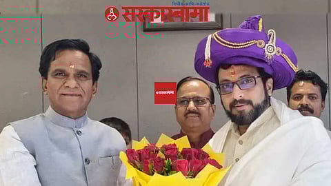 Amol Kolhe - Raosaheb Danve : खासदार अमोल कोल्हे- दानवे यांची भेट; काय झाली असेल चर्चा ?