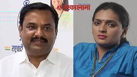 Prashant Jagtap and Rupali Patil-Thombare