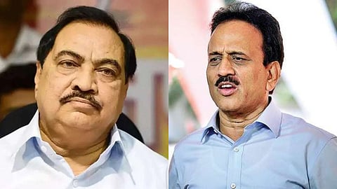Eknath Khadse, Girish Mahajan