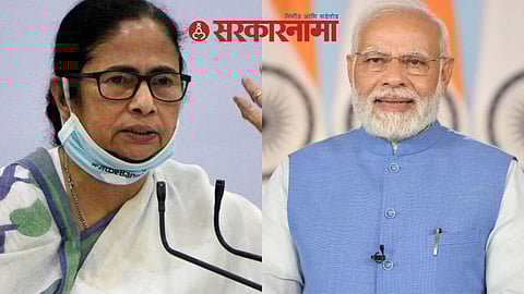 Narendra Modi and Mamata Banerjee