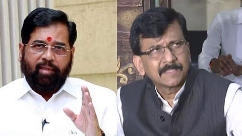 Eknath Shinde, Sanjay Raut