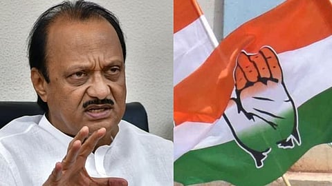Ajit Pawar and congress