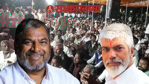 Raju Shetty & Dada Bhuse