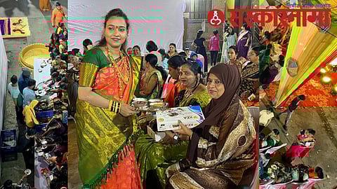 Prerana Balkawde with Muslim womens