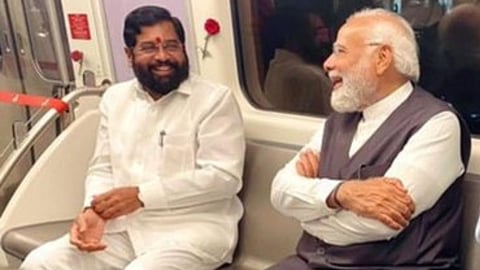 Eknath Shinde, narendra modi