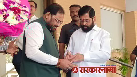 Kishor Jorgewar and Eknath Shinde