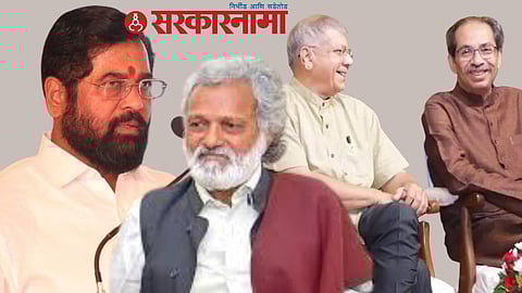 Eknath Shinde, Jogendra Kawade, Prakash Abedkar and Uddhav Thackeray.
