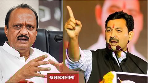 Sambhajiraje Chhatrapati, Ajit Pawar