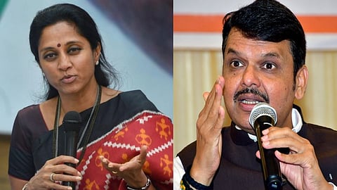 Devendra Fadnavis, Supriya Sule
